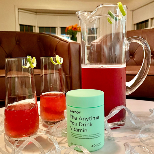 Sparkling Pom Cocktail