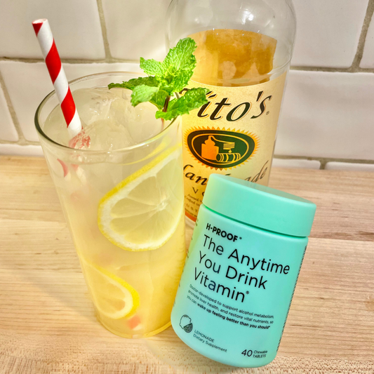 Minty Spiked Lemonade