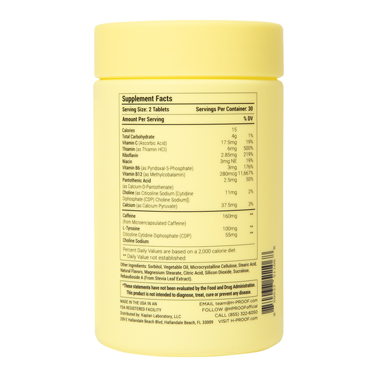 The Anytime You Need Energy Vitamin™ Bottle HPROOF