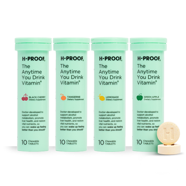 The Anytime You Drink Vitamin® Tubes – H-PROOF