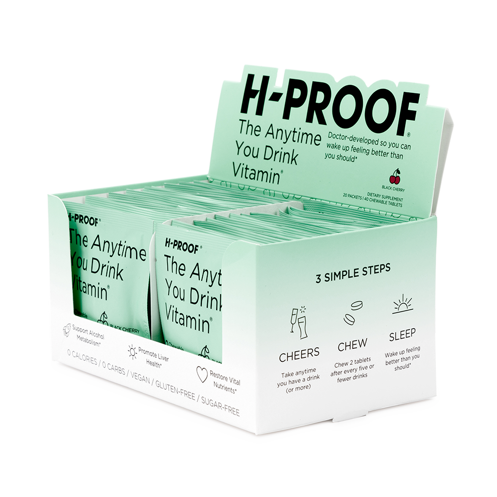 The Anytime You Drink Vitamin® Packets HPROOF